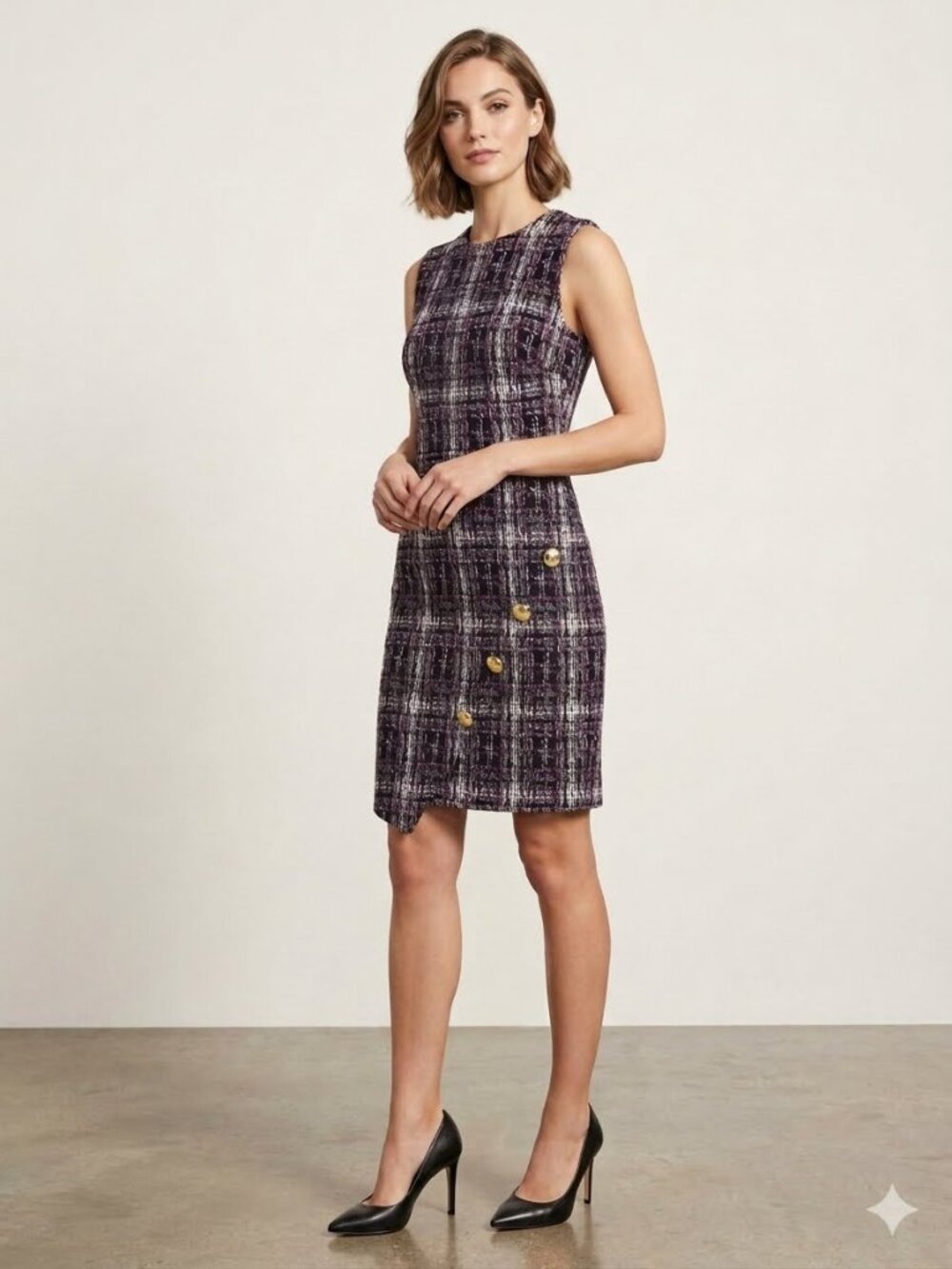 DKNY sleeveless dress, size 4